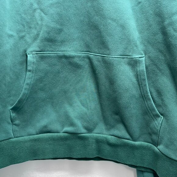 Zyia Active Hooded Sweatshirt and Relaxation Sweats Set Color Pine Kangaroo Pock - Picture 5 of 15